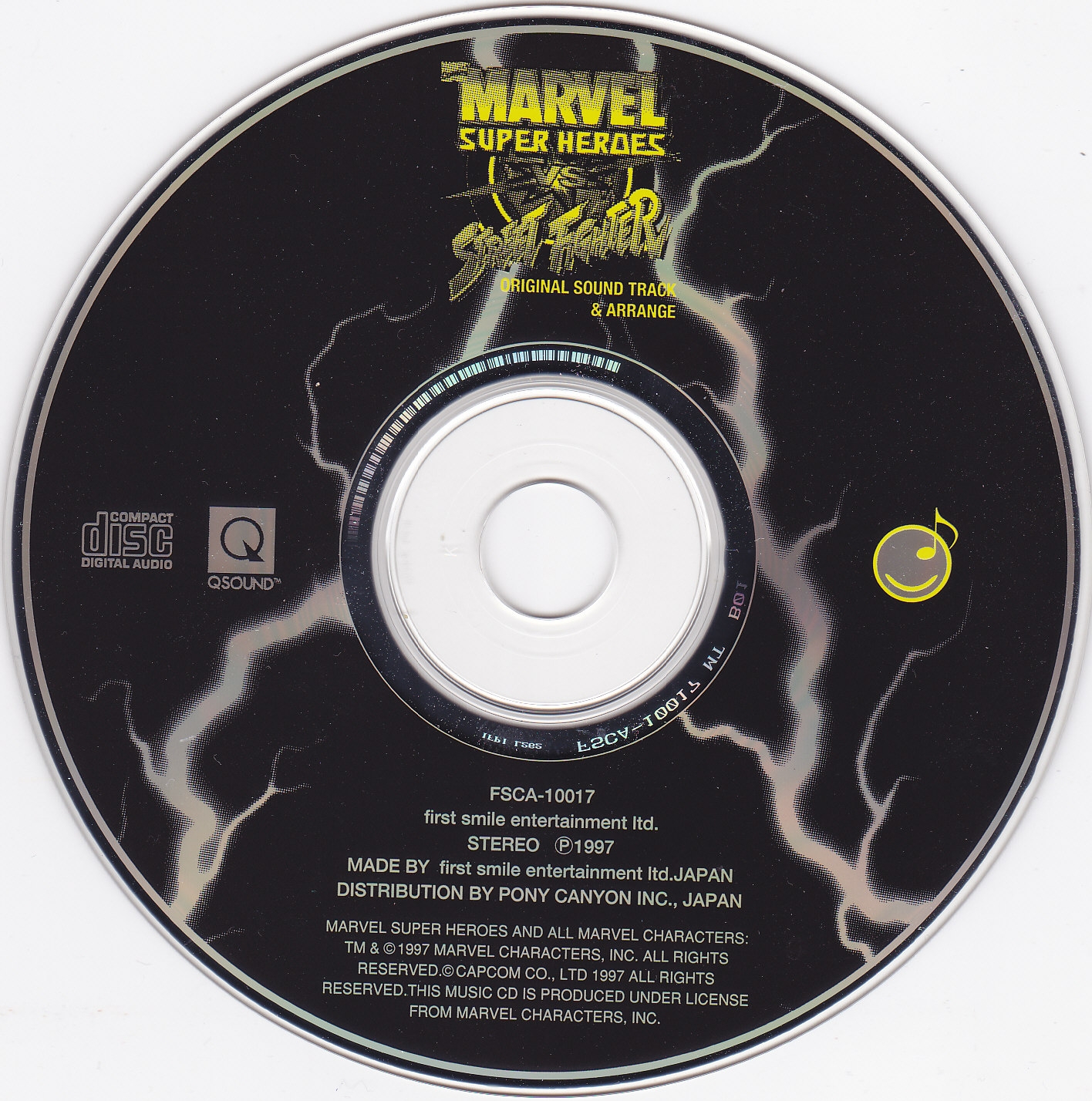 Marvel Super Heroes VS. Street Fighter Original Sound Track